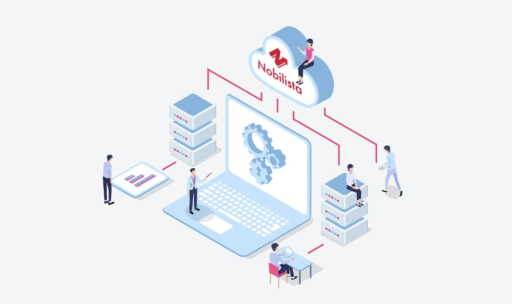 Nobilistaのトップページ画像