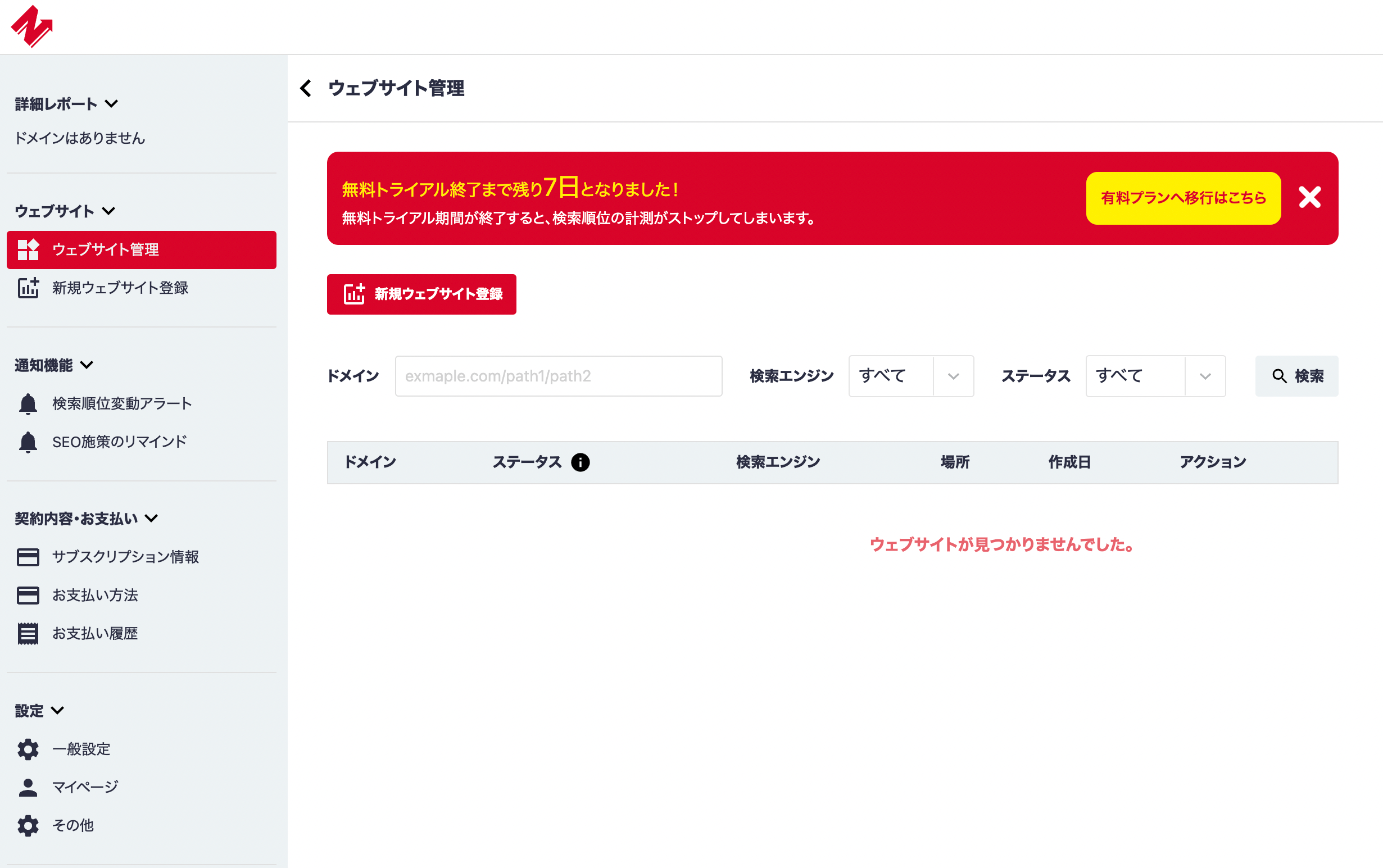 Nobilistaの登録完了