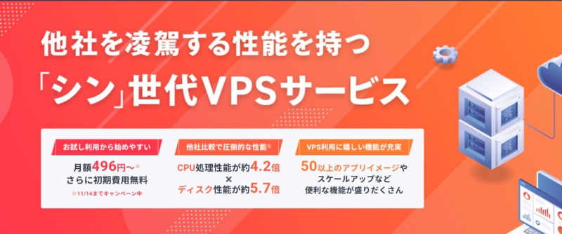 シンVPSのトップページ