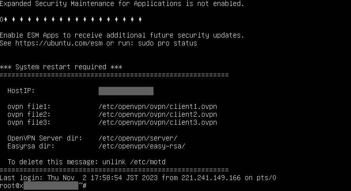 【決定版】Xserver レンタルサーバーとVPSの違い 13 root権限でログイン後